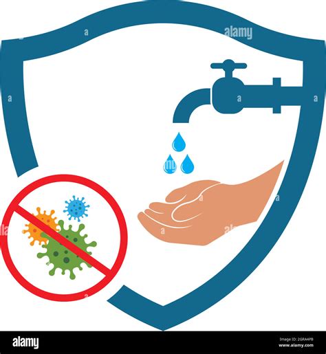 Washing Hands Icon Vector Design Stock Vector Image And Art Alamy