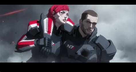 Femshep Shepard Commander Shepard Me персонажи Aleksandra