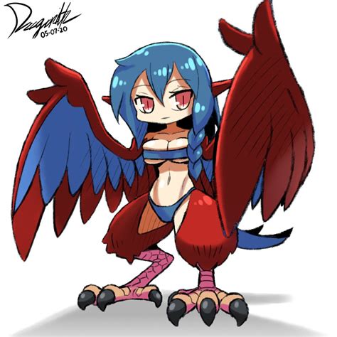 Cute New Harpy By Exdragonith Terraria Know Your Meme