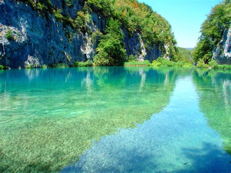 Wallpaper Plitvice Lakes Croatia Lake Park Mountain 3085x2314