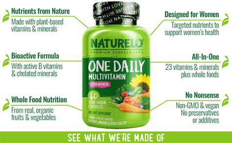 Naturelo One Daily Multivitamin For Women Energy Support