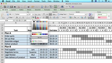 See full list on lifewire.com How to Use a Monthly Schedule in Microsoft Excel : Using ...