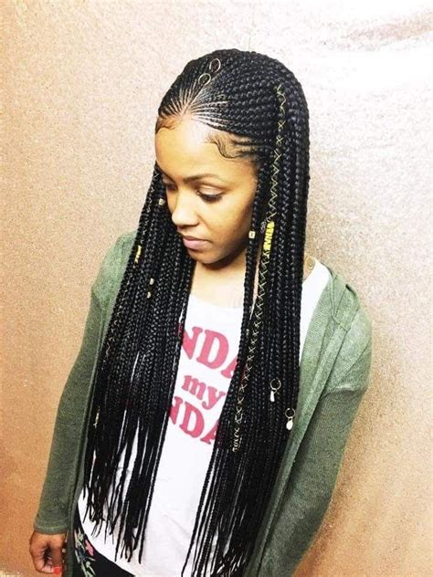 Knotless braids allow you to style your braids as if they were your own hair. SheSoBoujiee 🎱🦋💕 | Hair styles, Braided hairstyles