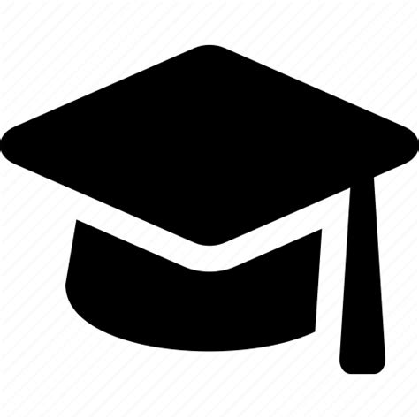 Cap College Education Graduation Learning School University Icon