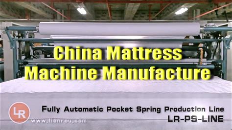 Advanced Automatic Mattress Machine Manufacturer In China Youtube
