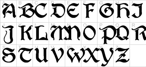 Just check out these gothic fonts as an example. gothic letters - Google Search | Tattoo fonts, Gothic ...