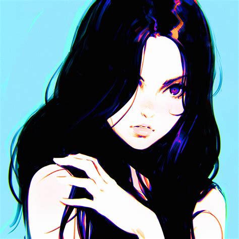 A collection of the top 36 anime 1920x1080 hd desktop wallpapers and backgrounds available for download for free. Imagen anime original kr0npr1nz long hair single black hair simple background 1080x1080 477663 es