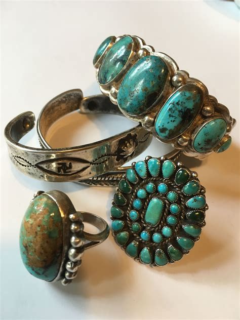 Early Navajo Ingot Silver With Zuni Ring Early S Zuni Rings