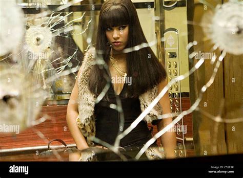 Smokin Aces 2006 Universal Pictures Film With Alicia Keys Stock Photo
