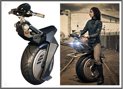 As cool as they are wildly dangerous. Ryno Micro-Cycle The One wheeled motorcycle ~ Hijab ...