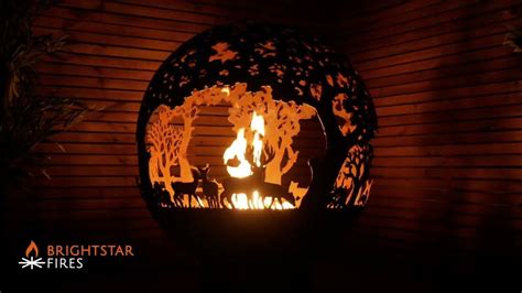 Brightstar Fires Gas Fire Pit Sphere English Country Youtube