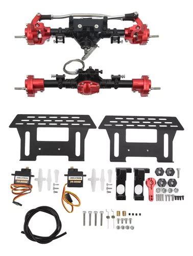 Kit De Eje Delantero Y Bloqueo Diferencial Para Axial Scx Cuotas