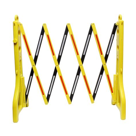 Road Safety Portable Plastic Traffic Barrier Size 8 Fitl And 3 Feet