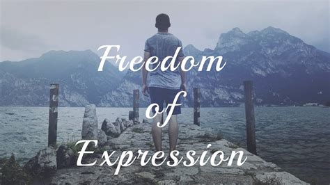 In other hands, japan is also a civil system country which similar with china so that the. Freedom of Expression - YouTube