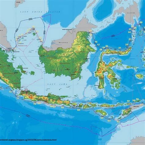 1 Map Of Indonesian Archipelago Download Scientific Diagram