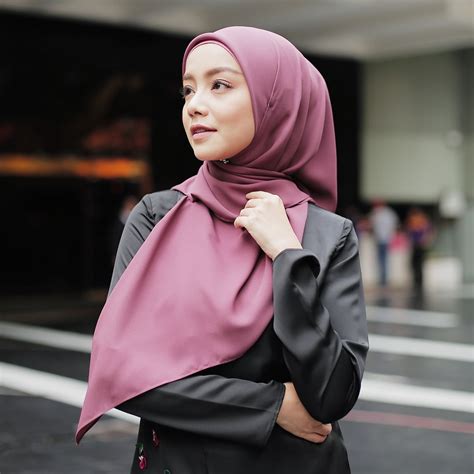 This time we bring our sub brand leather factory outlet. mira filzah Wearing Zara basic square from @mf.shawls ...