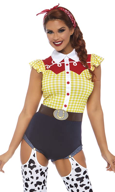 Giddy Up Cowgirl Sexy Womens Costume