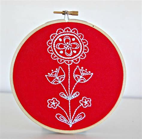 Swedish Embroidery Scandinavian Embroidery Swedish Embroidery
