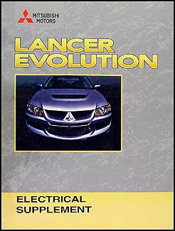 Lancer evolution utilized a variety of engines based on the best mitsubishi technology of the time. 2003 Mitsubishi Lancer Evolution Wiring Diagram Manual ...