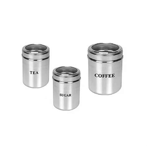 stainless steel storage container set for kitchen material grade 316 at rs 220 in new delhi