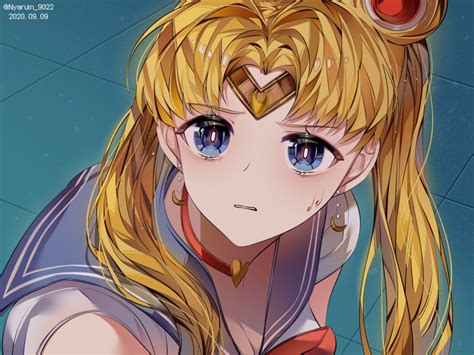 Safebooru 1girl Artist Name Bishoujo Senshi Sailor Moon Blonde Hair Blue Eyes Dated Derivative