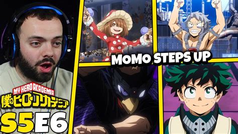 Momo Vs Kendo My Hero Academia 5x6 Reaction Ep 94 Youtube