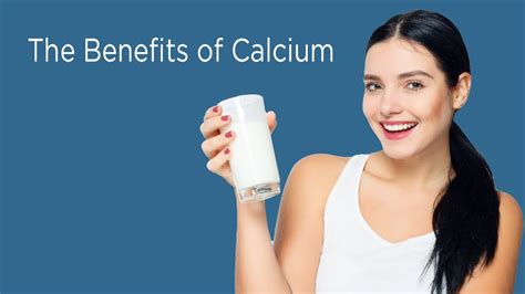 the benefits of calcium youtube