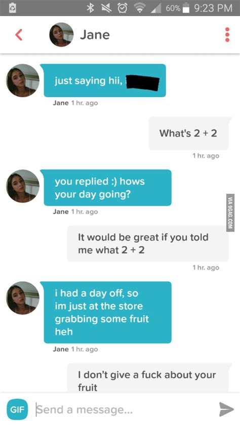 How To Properly Respond To Spam On Tinder 9gag