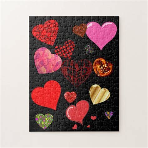 Valentine Love Jigsaw Puzzle Valentines Puzzles Valentine Custom Puzzle