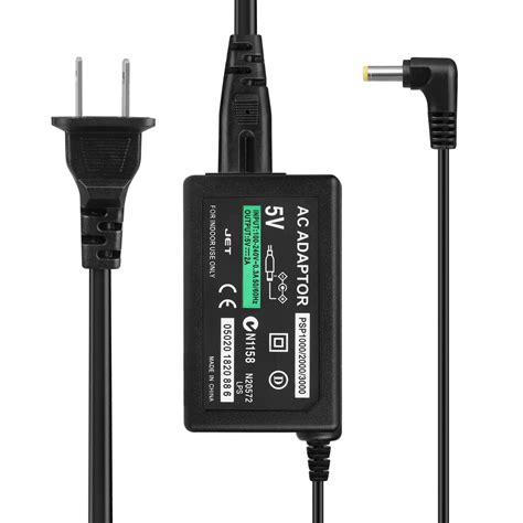 Sony Psp Black Tnp Psp Charger Ac Adapter Power Supply Home Wall Travel
