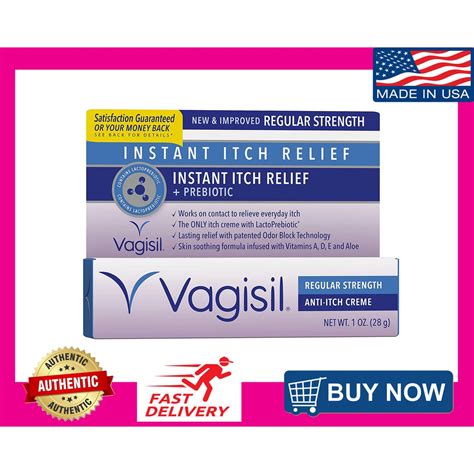 vagisil regular strength anti itch feminine cream from yeast infection period perspiration