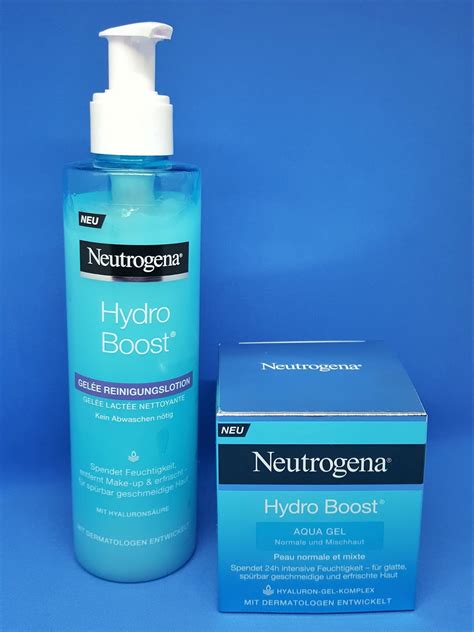 Hydro boost® cleansers contain a patented cleansing technology combined with hyaluronic acid to cleanse effectively while protecting the skin's barrier to help lock in hydration. Neutrogena Hydro Boost - Review