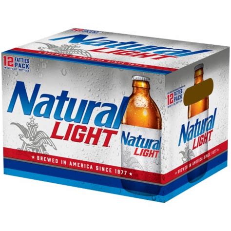 Natural Light Beer 12 Pk 12 Fl Oz Bakers