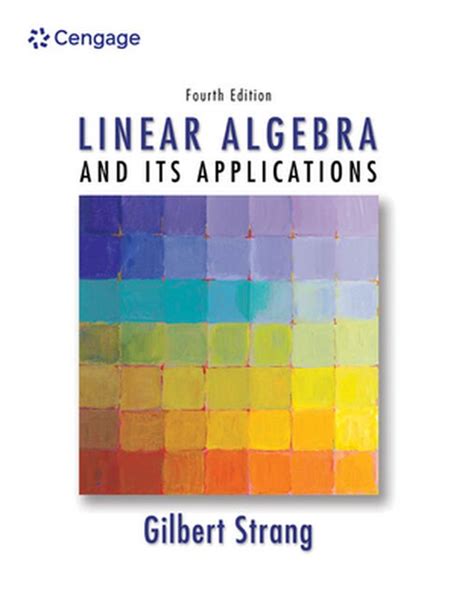 Linear Algebra And Its Applications 9780030105678 Strang Strang