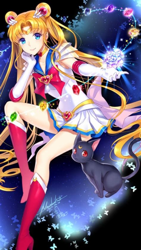 Sailor Moon Wallpaper Iphone Wallpaper Girly Anime Scenery Wallpaper Sexiz Pix