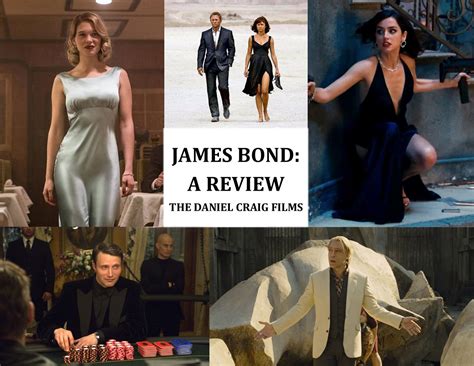 James Bond A Review The Daniel Craig Movies — The Gibson Review