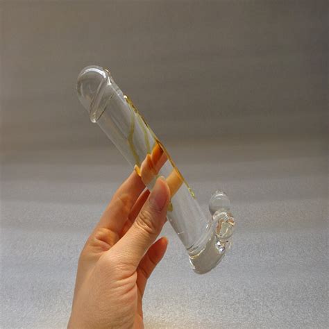 뜨거운 현실적인 크리스탈 유리 딜도 라구 딜도 페티쉬 섹스 제품 커플 성인 게임 기어 레즈비언 자위 섹시한 Phallus G 스팟 스틱 crystal glass dildo