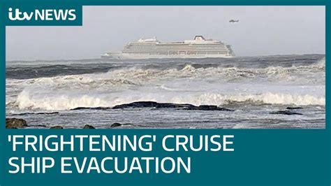 Britons Tell Of Frightening Evacuation From Cruise Ship Off Norways Coast ITV News YouTube