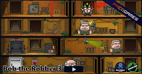 Just click and start playing bob bob the robber 3 is a free action game from kizi games, loved by millions all over the world. Bob the Robber 3 | Play the Game for Free on PacoGames