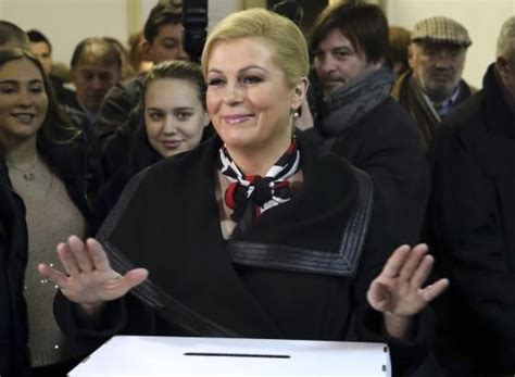 Croatia Narrowly Elects First Female President Ibtimes