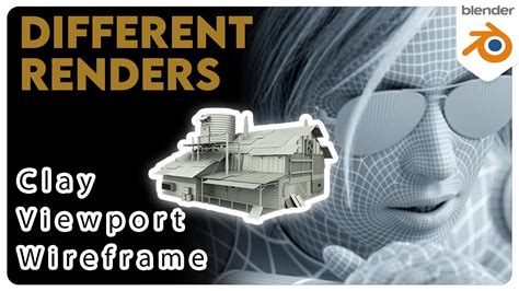 Create Perfect Clay Wireframe And Viewport Renders In Blender Youtube
