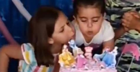 los memes del vídeo viral de la niña que apagó la vela del pastel color visión