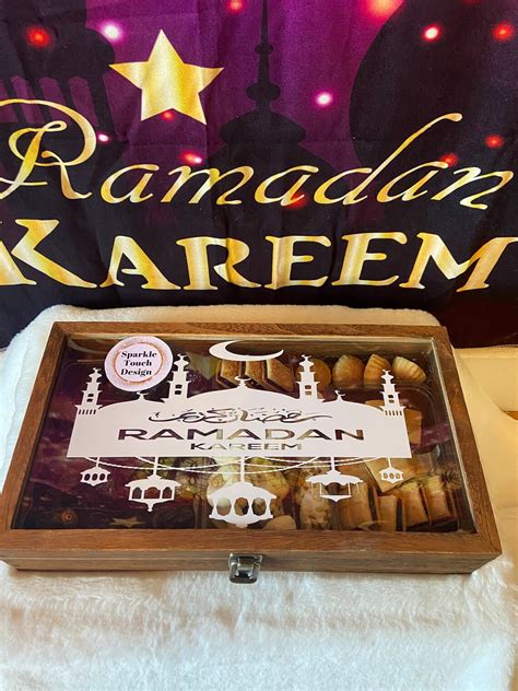 Ramadan Custom Personalized Wooden Box Handmade Ramadan Kareem Etsy