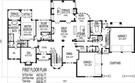 7 Bedroom One Story House Plans Ruivadelow