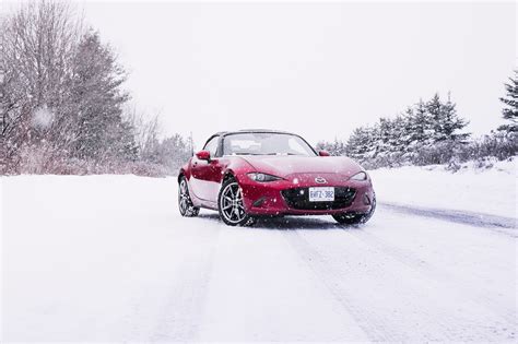 Winter Driving A 2017 Mazda Mx 5 Gt With Snow Tires