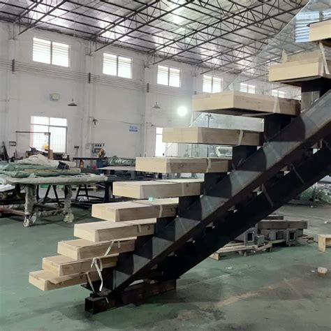 Aluminum Stair Stringers Steps Welded Metal Easy To Assemble And