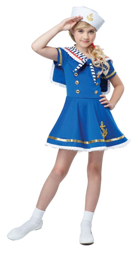 He may be part of a classic dark comedy film (and it might even be titled with his name) but beetlejuice is one ghost. Nautical Sunny Sailor Girl Navy Military Child Costume ...