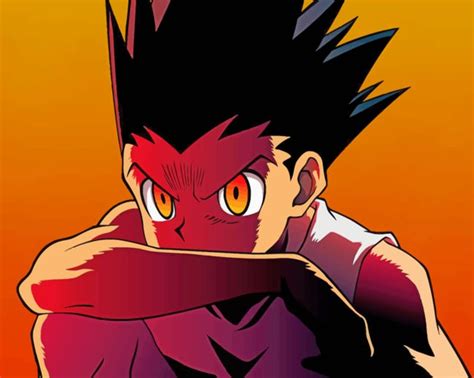 Gon Freecss From Hunter X Hunter Animes Paint By Numbers Num Paint Kit