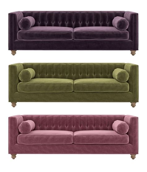 Trend Scout The Best Velvet Sofas We Are Scout Sofa Colour