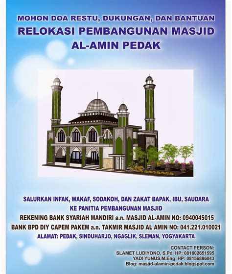 Contoh Banner Pembangunan Masjid Istiqlal Maps Imagesee